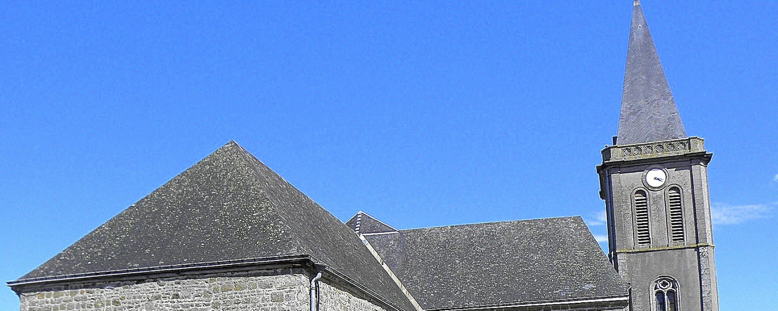 Vue de Châtillon-sur-Colmont, Mayenne
