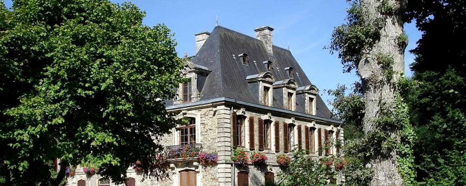Vue de Gourin, Morbihan
