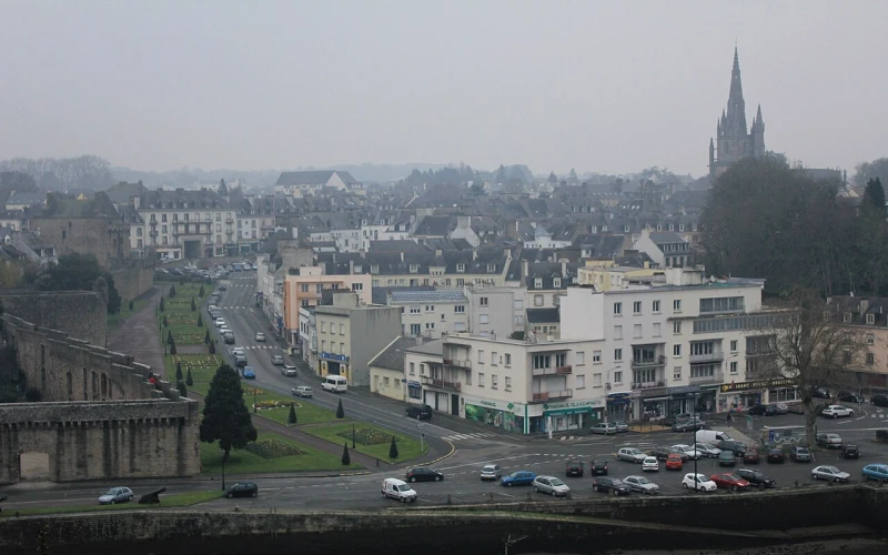 Vue de Hennebont