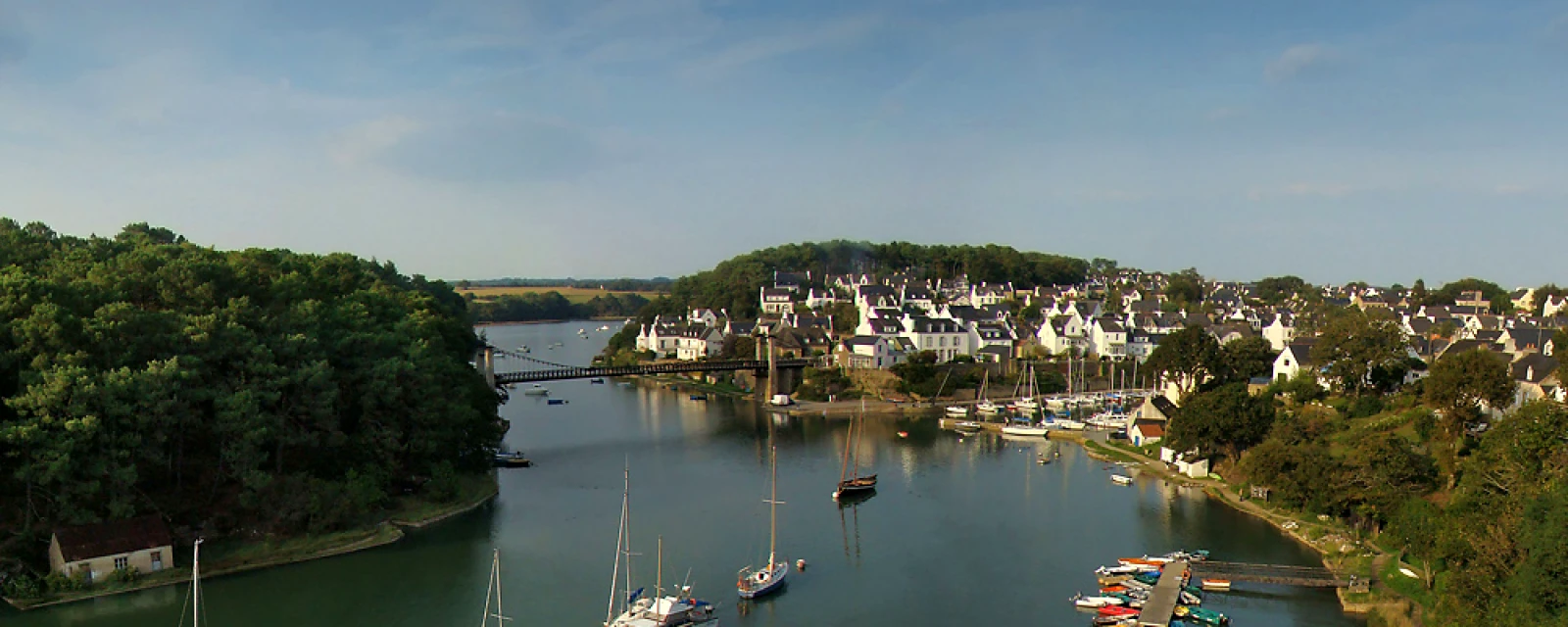 Vue de Le Bono, Morbihan