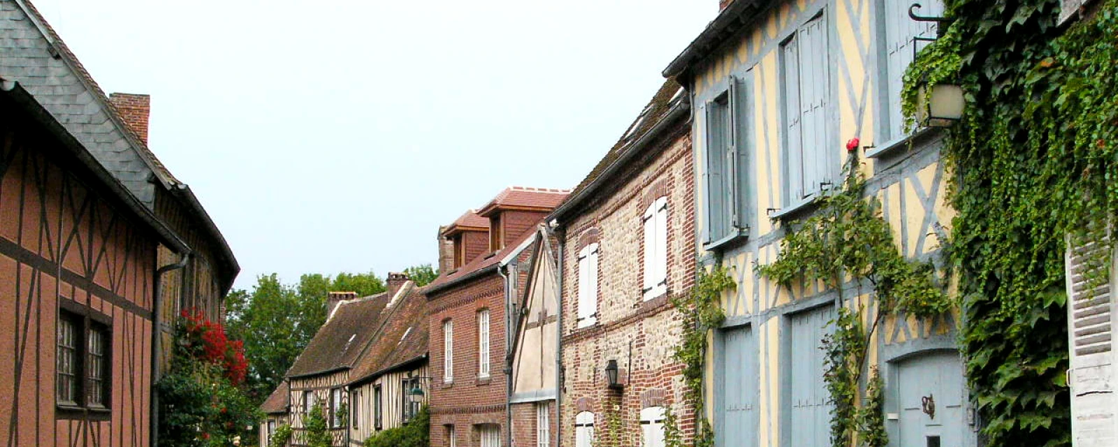 Vue de Gerberoy, Oise