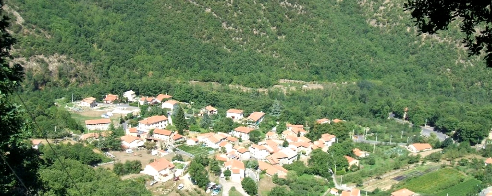Vue de Casteil, Pyrénées-Orientales