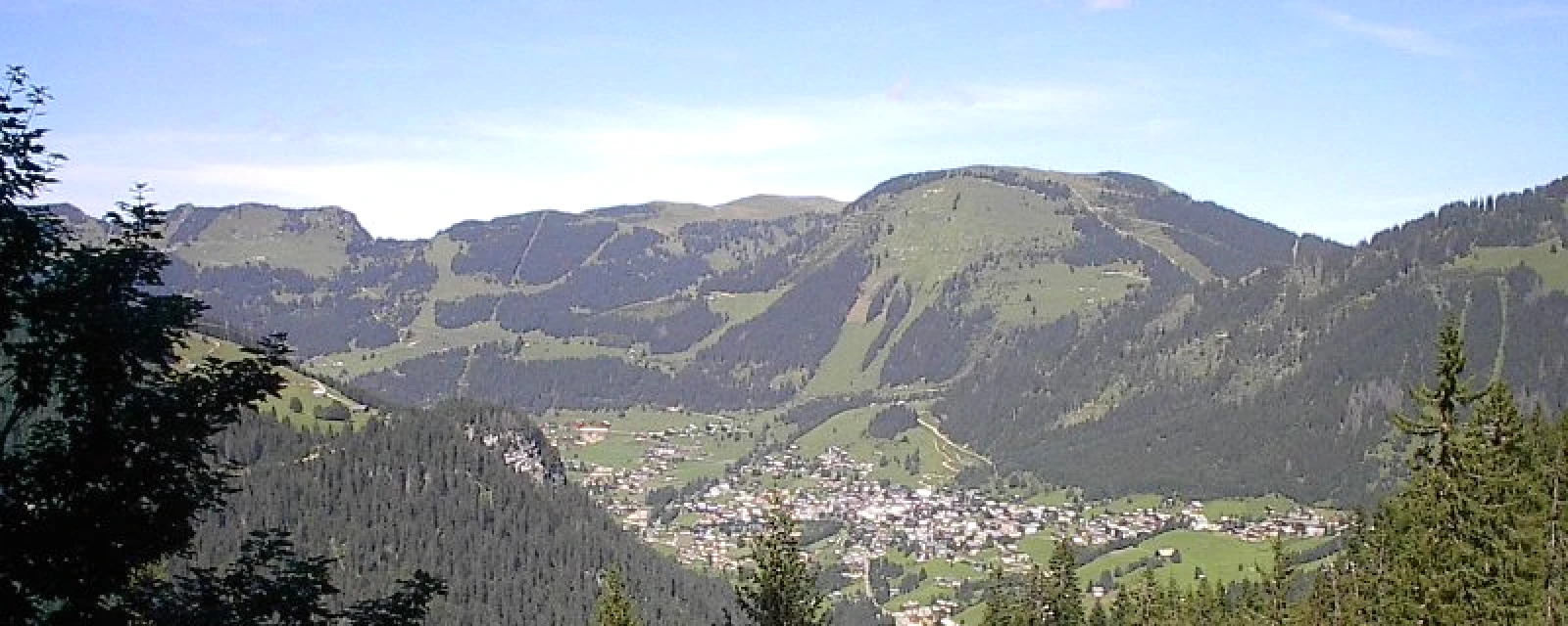 Vue de Châtel, Haute-Savoie