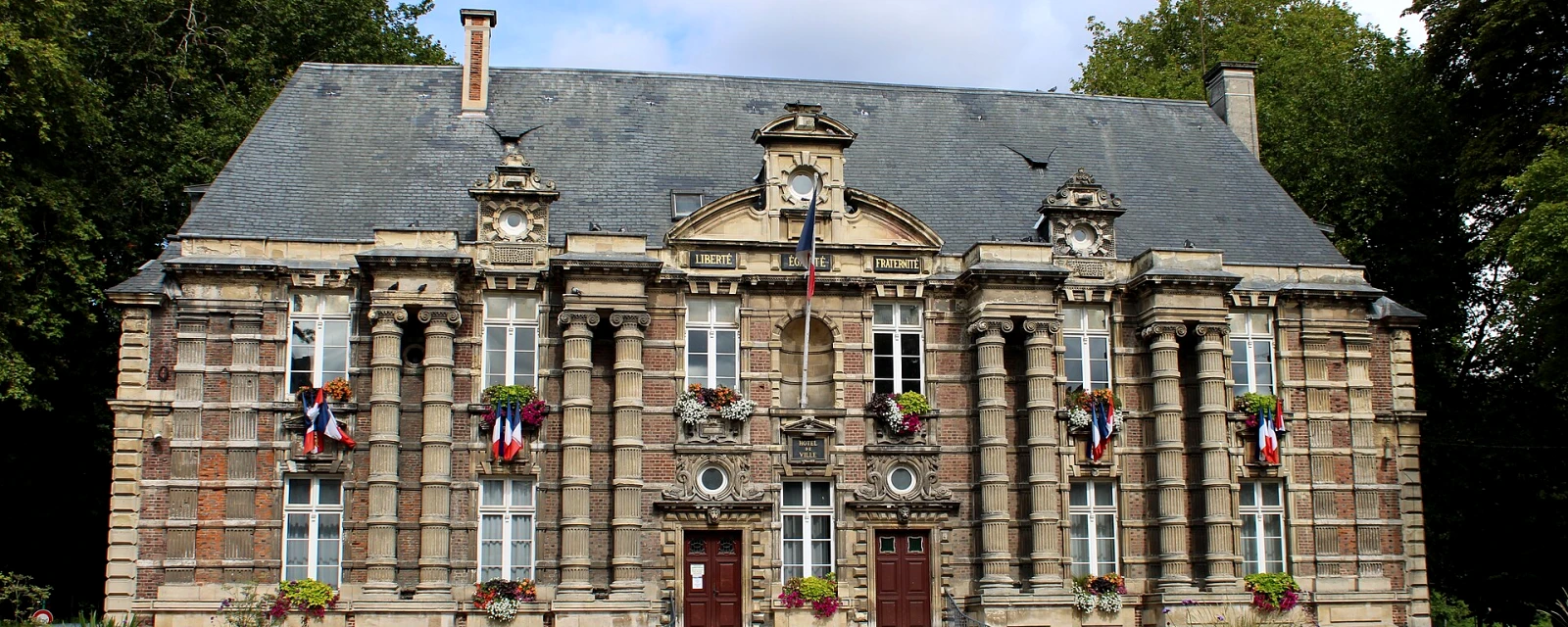 Vue de Harfleur, Seine-Maritime