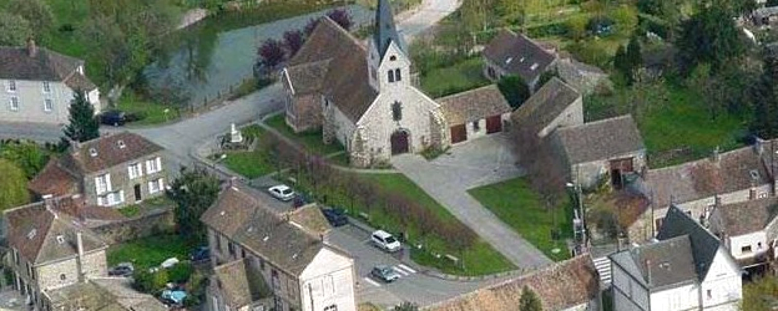 Vue de La Chapelle-Rablais, Seine-et-Marne