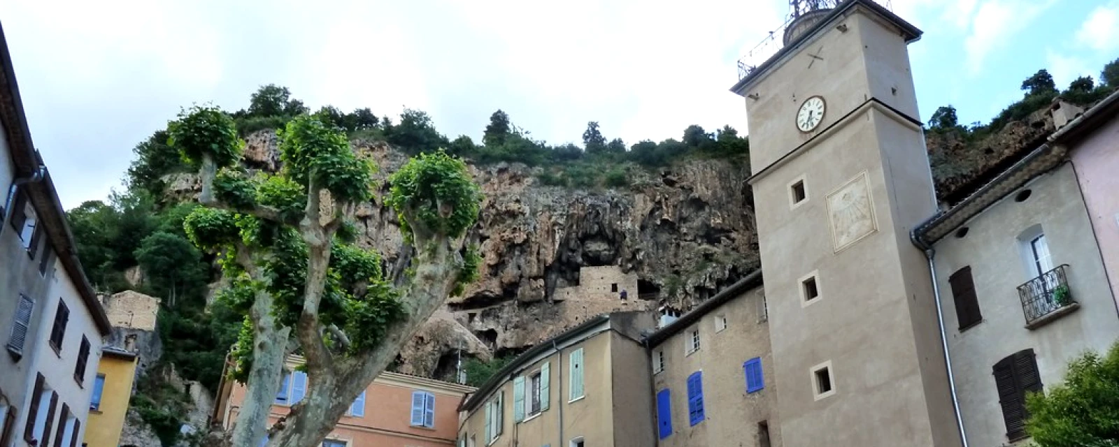 Vue de Cotignac, Var