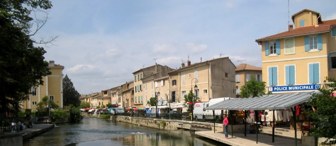 Panorama et patrimoine de L&rsquo;Isle-sur-la-Sorgue (Vaucluse) - Vue de la commune