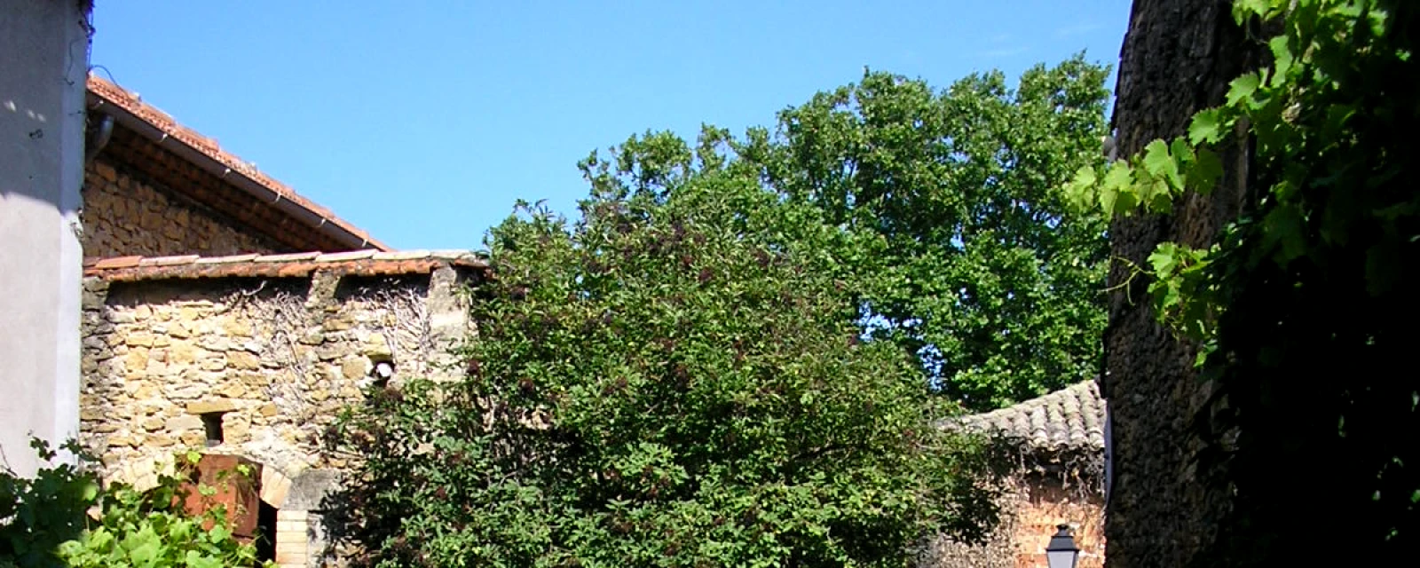 Vue de Uchaux, Vaucluse