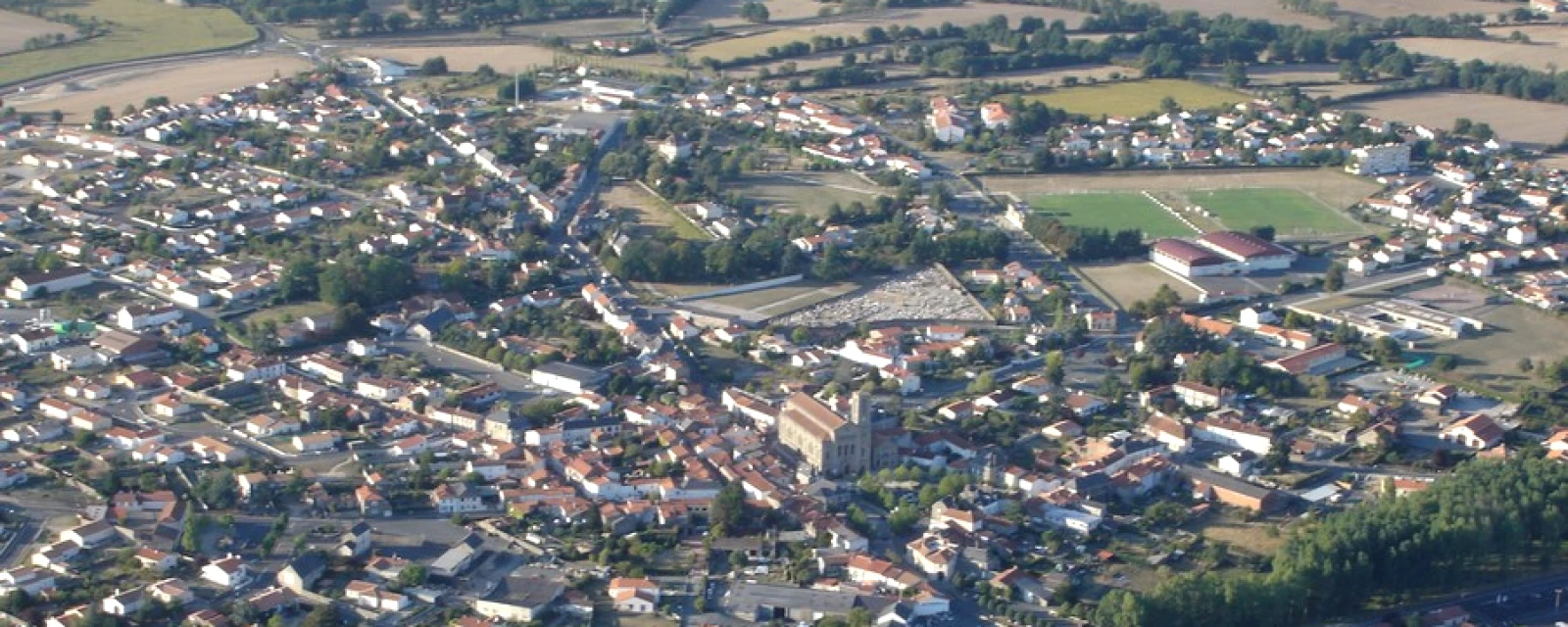 Vue de La Bruffière, Vendée
