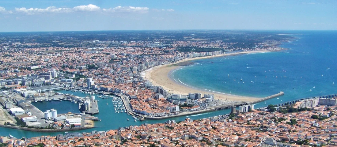 Panorama et patrimoine de Les Sables-d&rsquo;Olonne (Vendée) - Vue de la commune