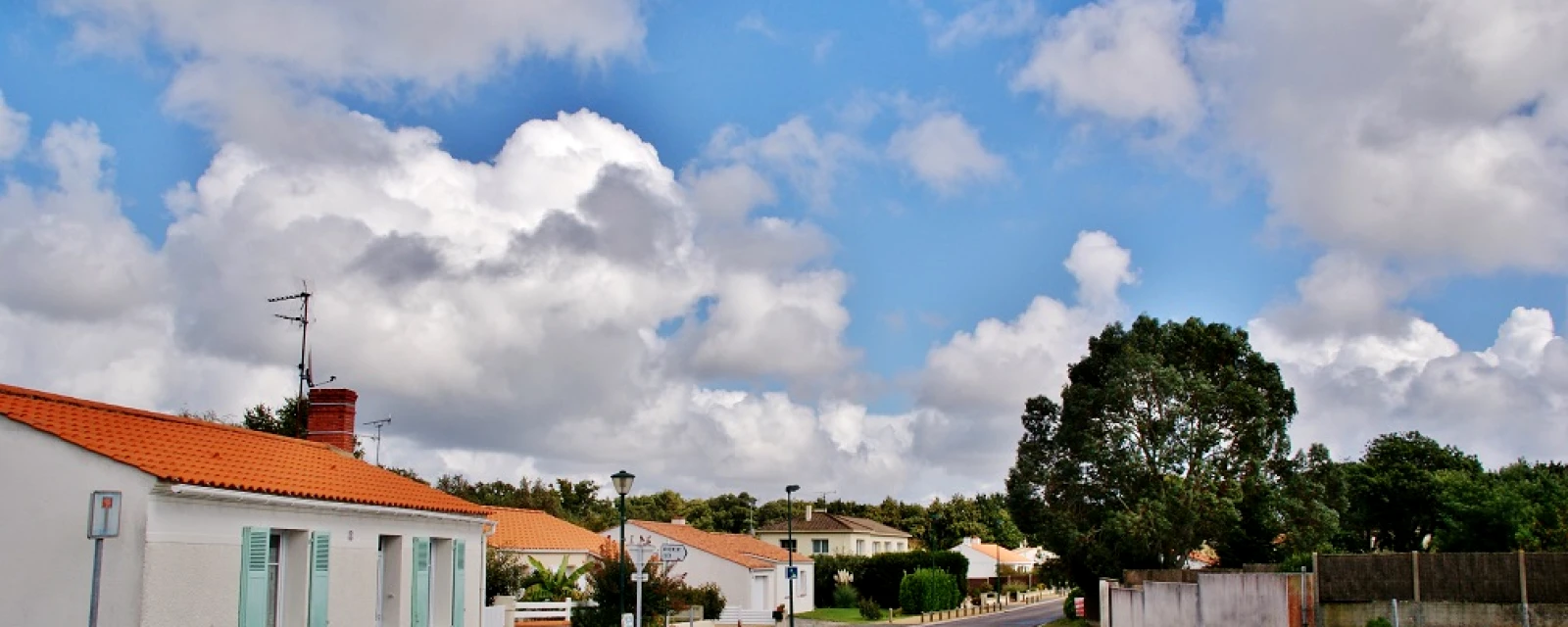 Vue de Saint-Maixent-sur-Vie, Vendée
