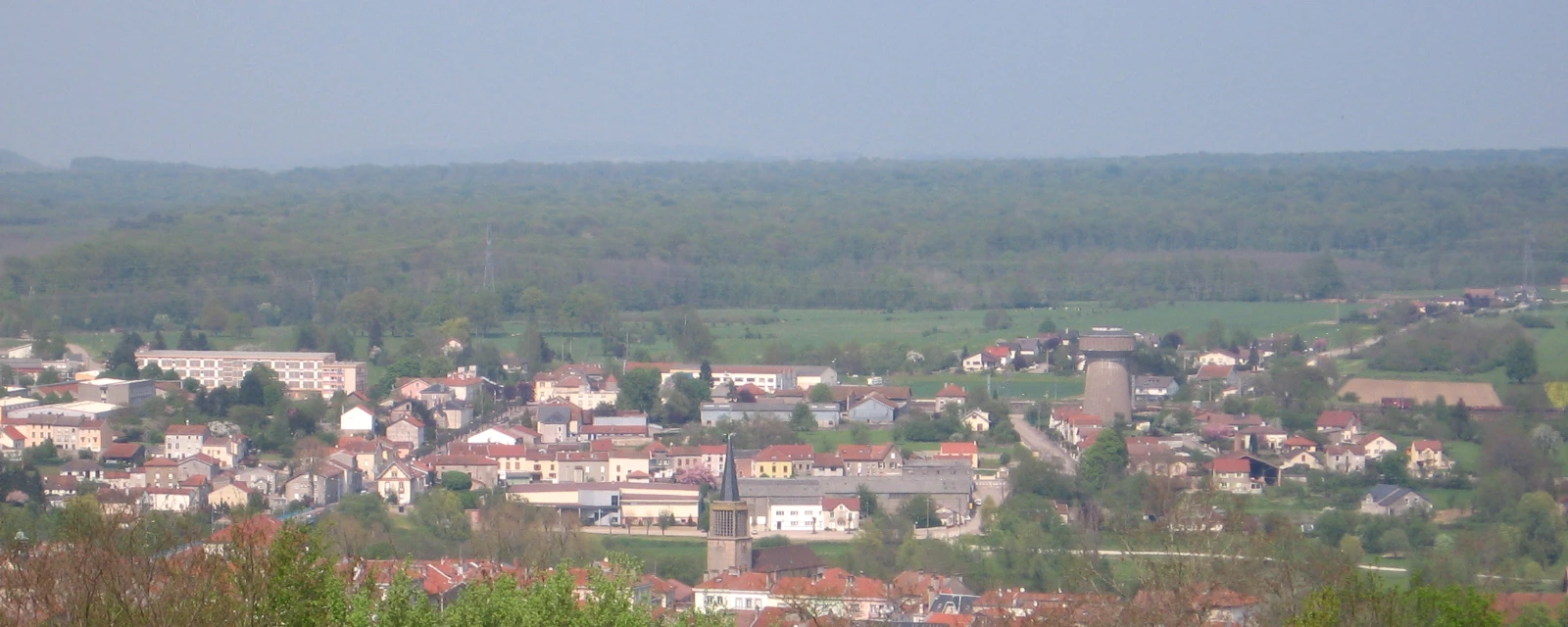 Vue de Charmes, Vosges