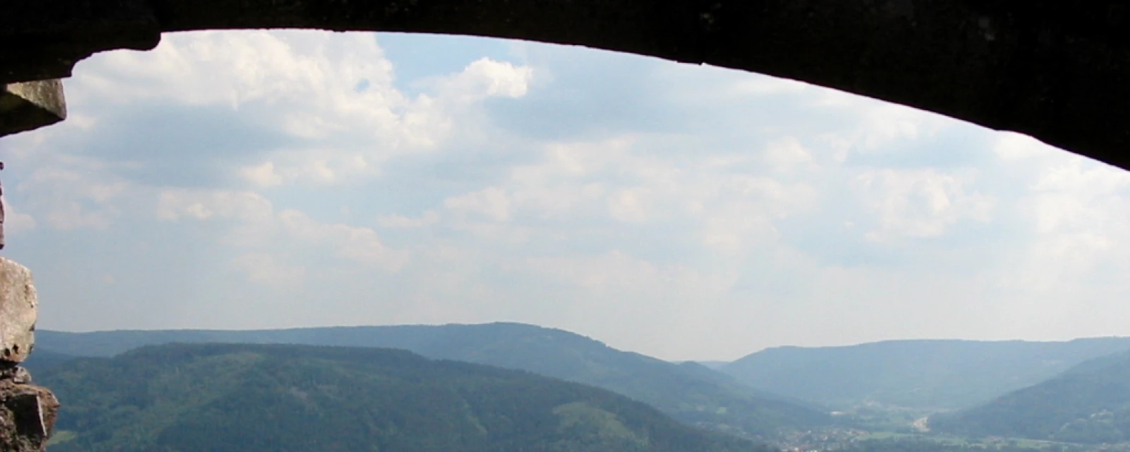 Vue de Dommartin-lès-Remiremont, Vosges