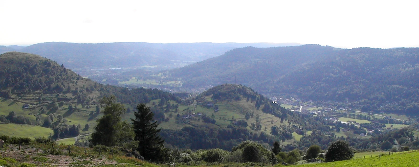 Vue de Le Ménil, Vosges