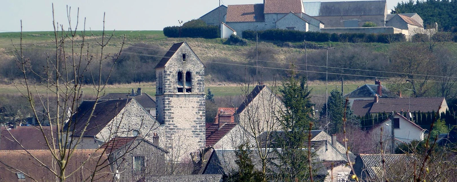 Vue de Abbéville-la-Rivière, Essonne