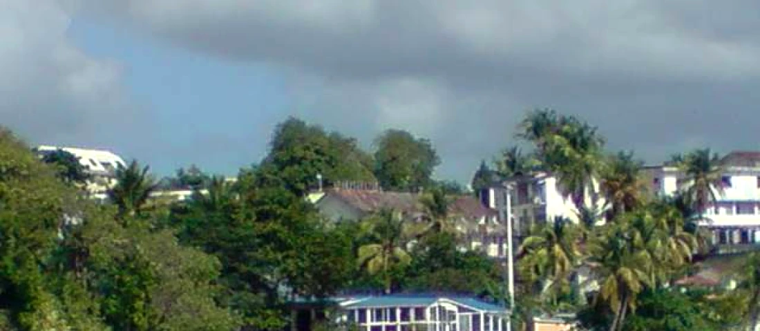 Panorama et patrimoine de Le Gosier (Guadeloupe) - Vue de la commune