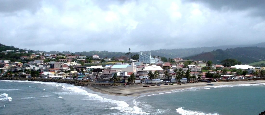 Panorama et patrimoine de Sainte-Marie (Martinique) - Vue de la commune