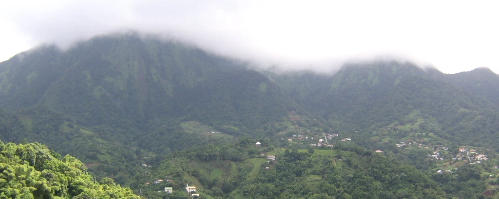 Vue de Le Morne-Vert, Martinique