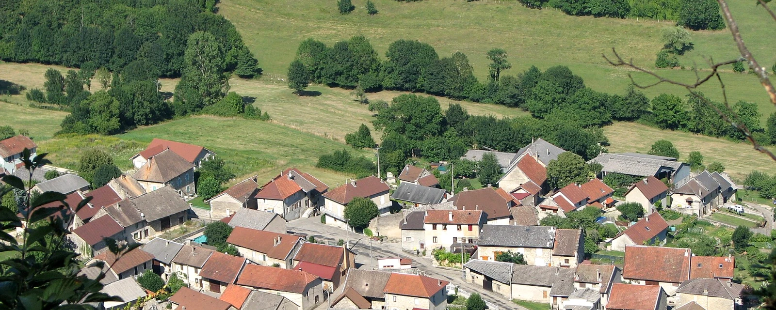 Vue de Ambléon, Ain