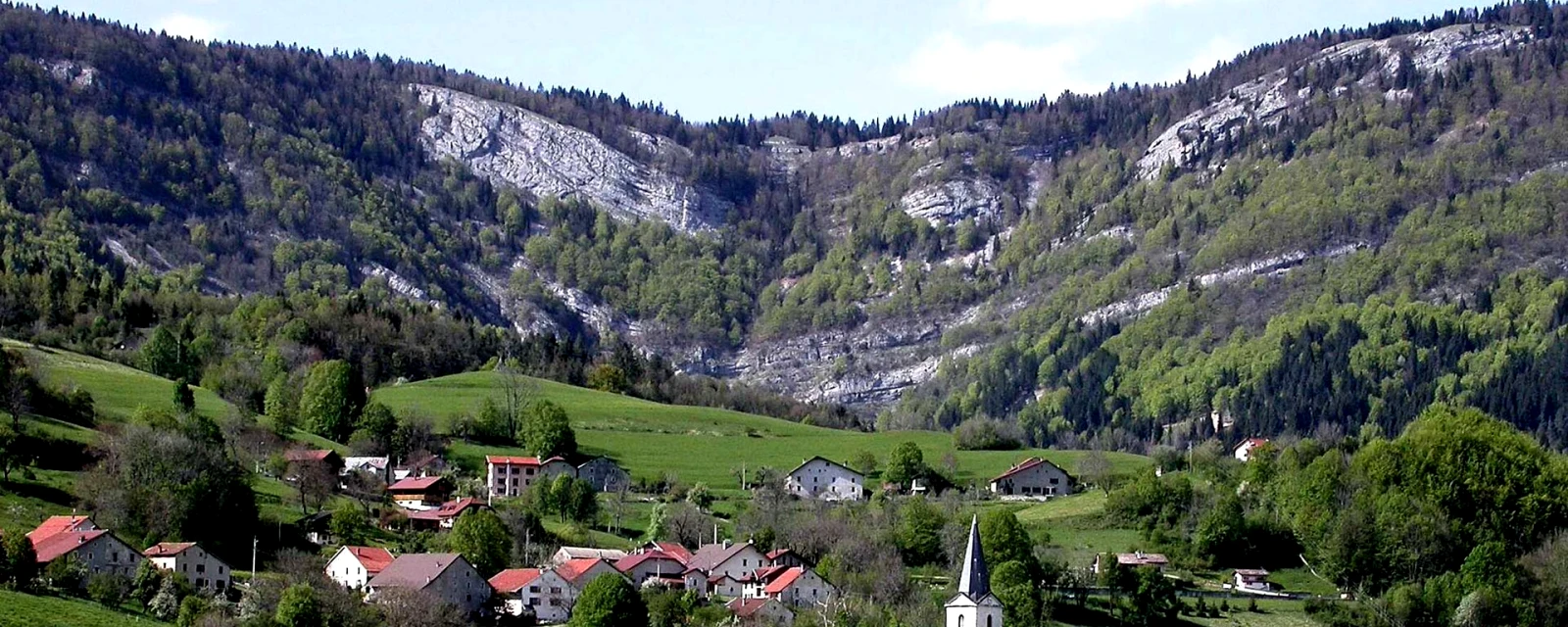 Vue de Champfromier, Ain