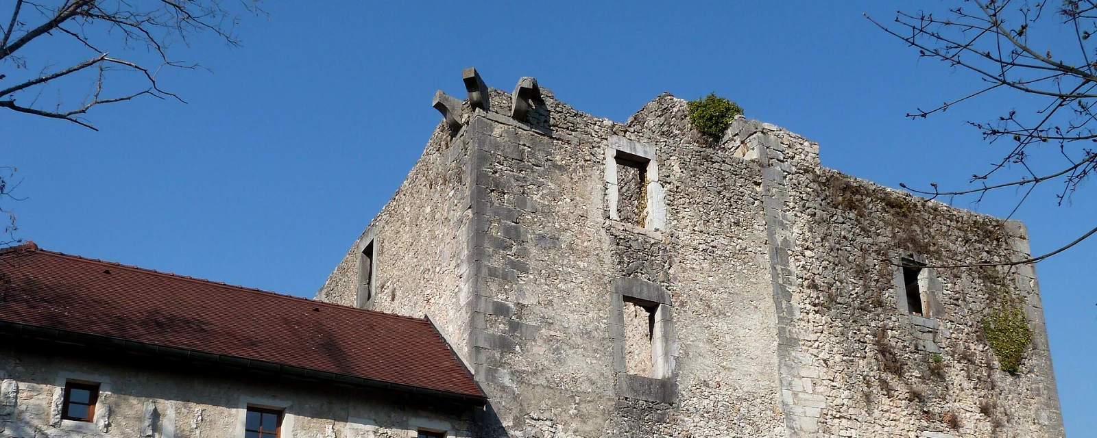 Vue de Cressin-Rochefort, Ain