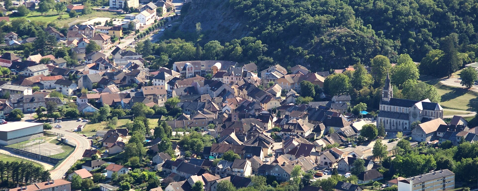 Vue de Culoz-Béon, Ain