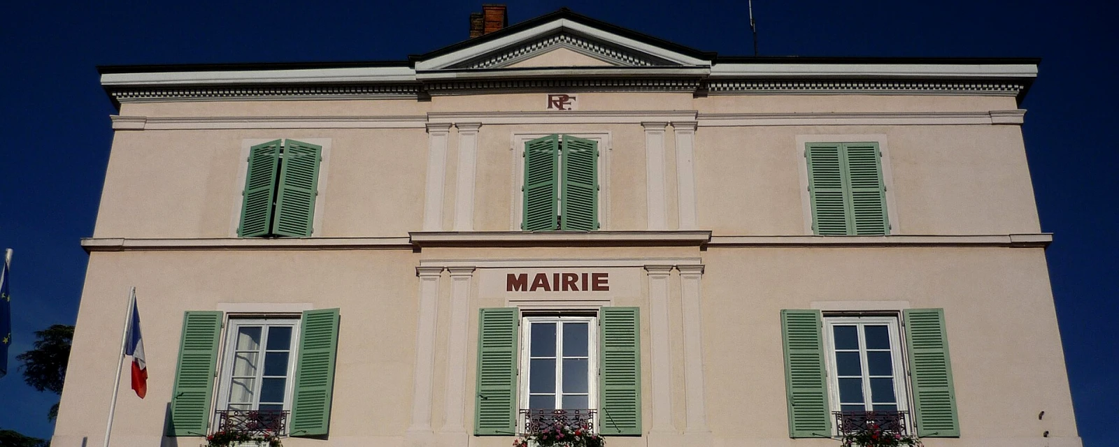 Vue de Jassans-Riottier, Ain
