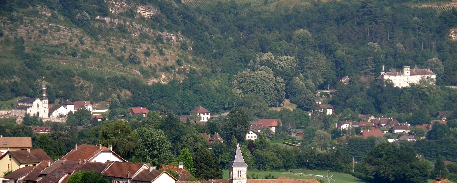 Vue de Massignieu-de-Rives, Ain