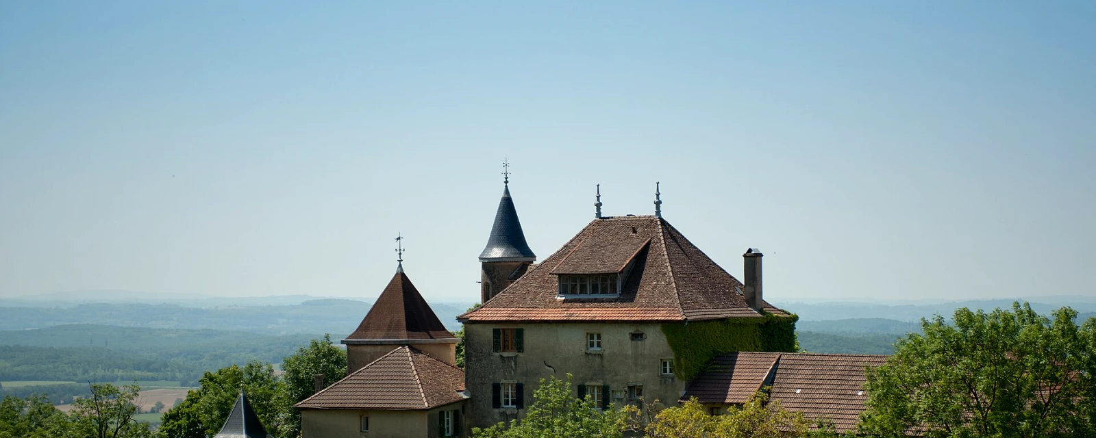 Vue de Montagnieu, Ain
