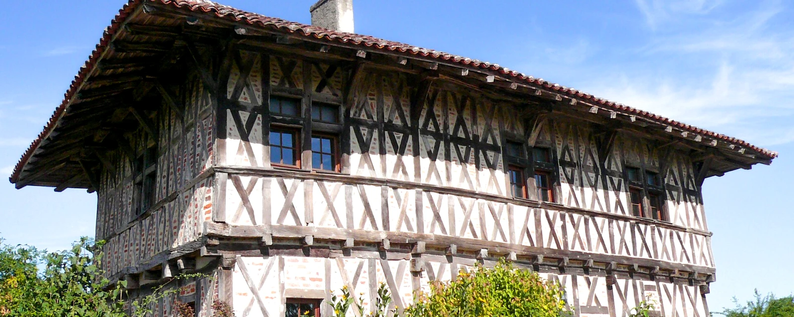 Vue de Montrevel-en-Bresse, Ain