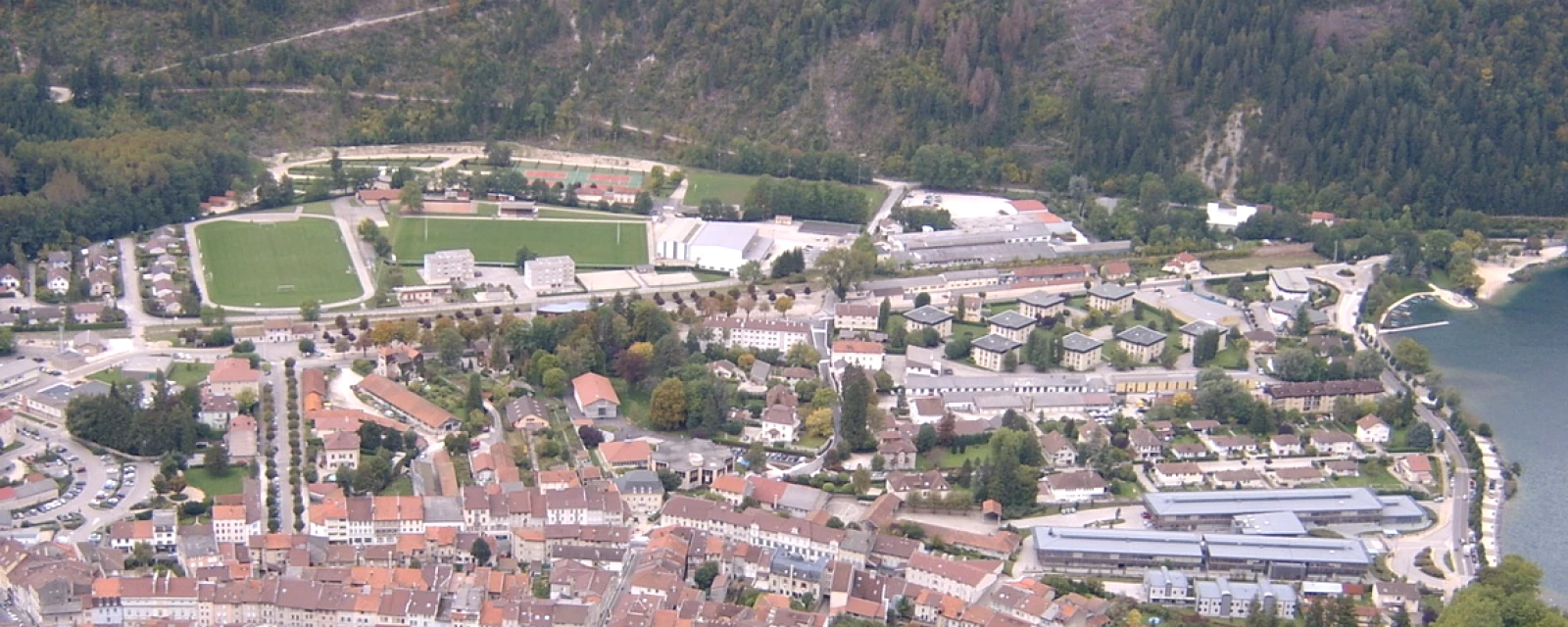 Vue de Nantua, Ain