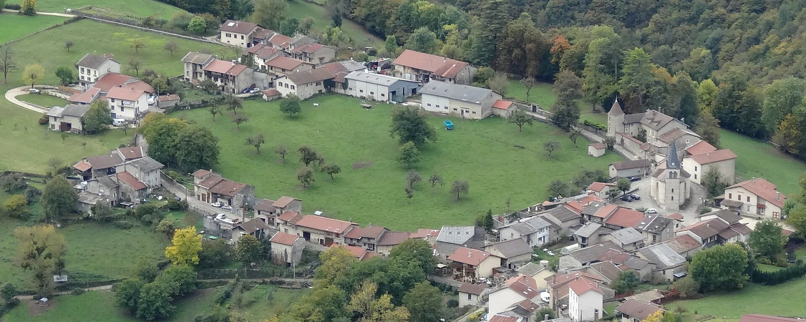 Vue de Oncieu, Ain