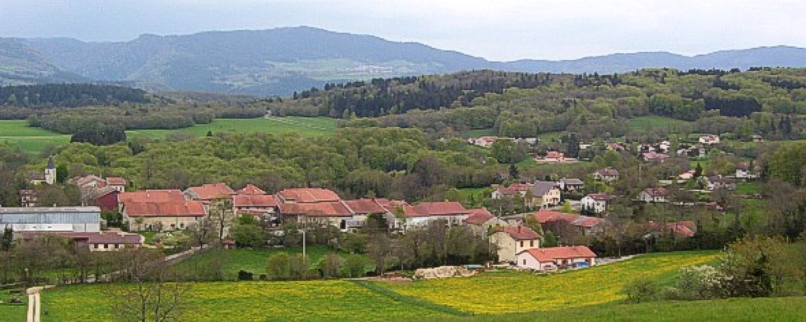 Vue de Peyriat, Ain