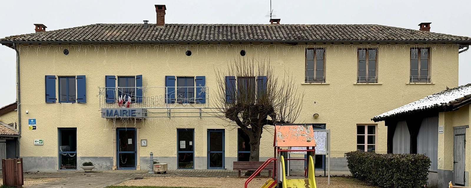 Vue de Peyzieux-sur-Saône, Ain