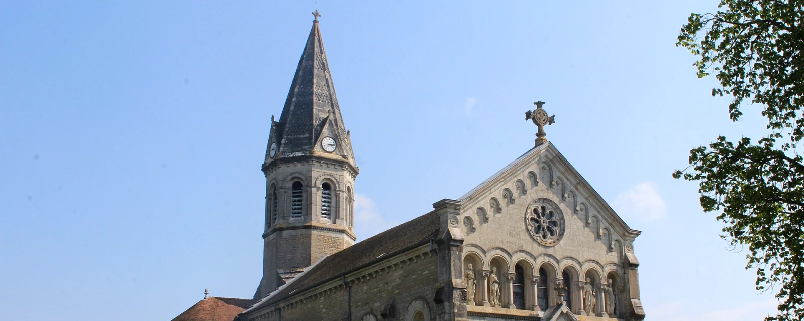 Vue de Saint-Bénigne, Ain