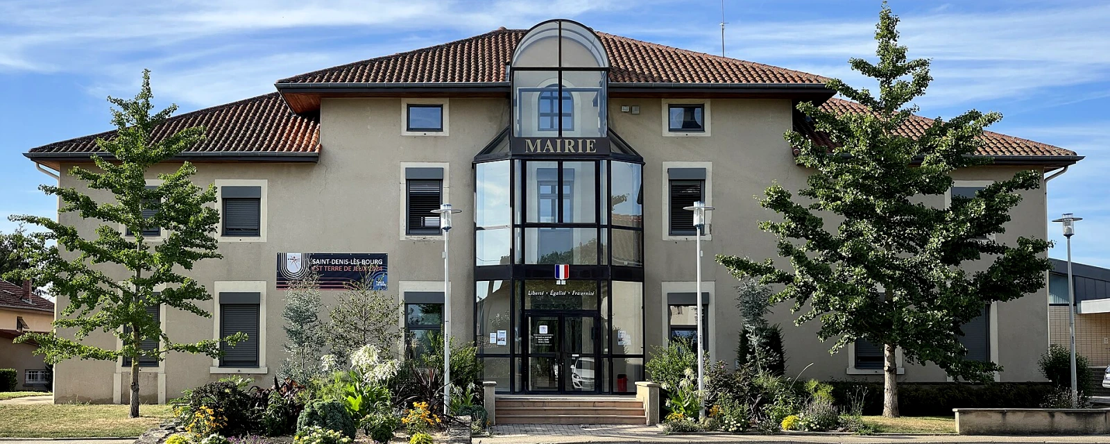 Vue de Saint-Denis-lès-Bourg, Ain