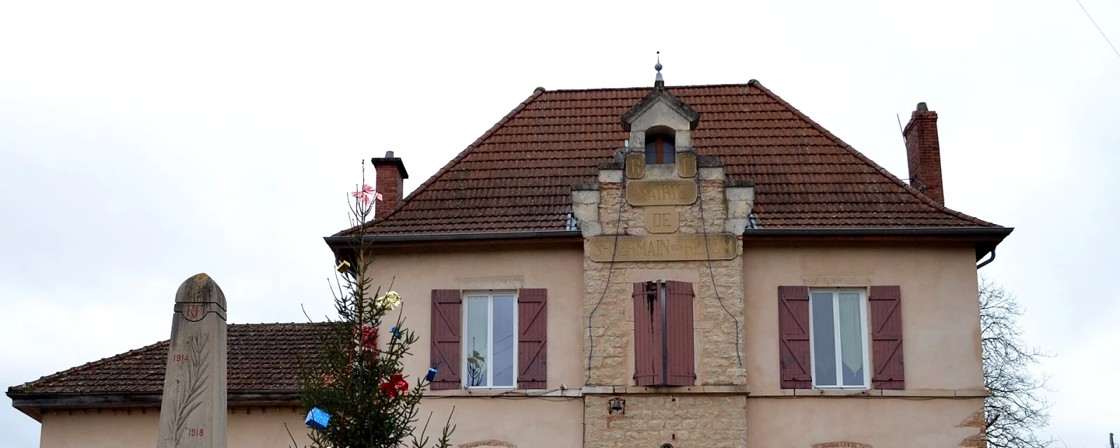 Vue de Saint-Germain-sur-Renon, Ain
