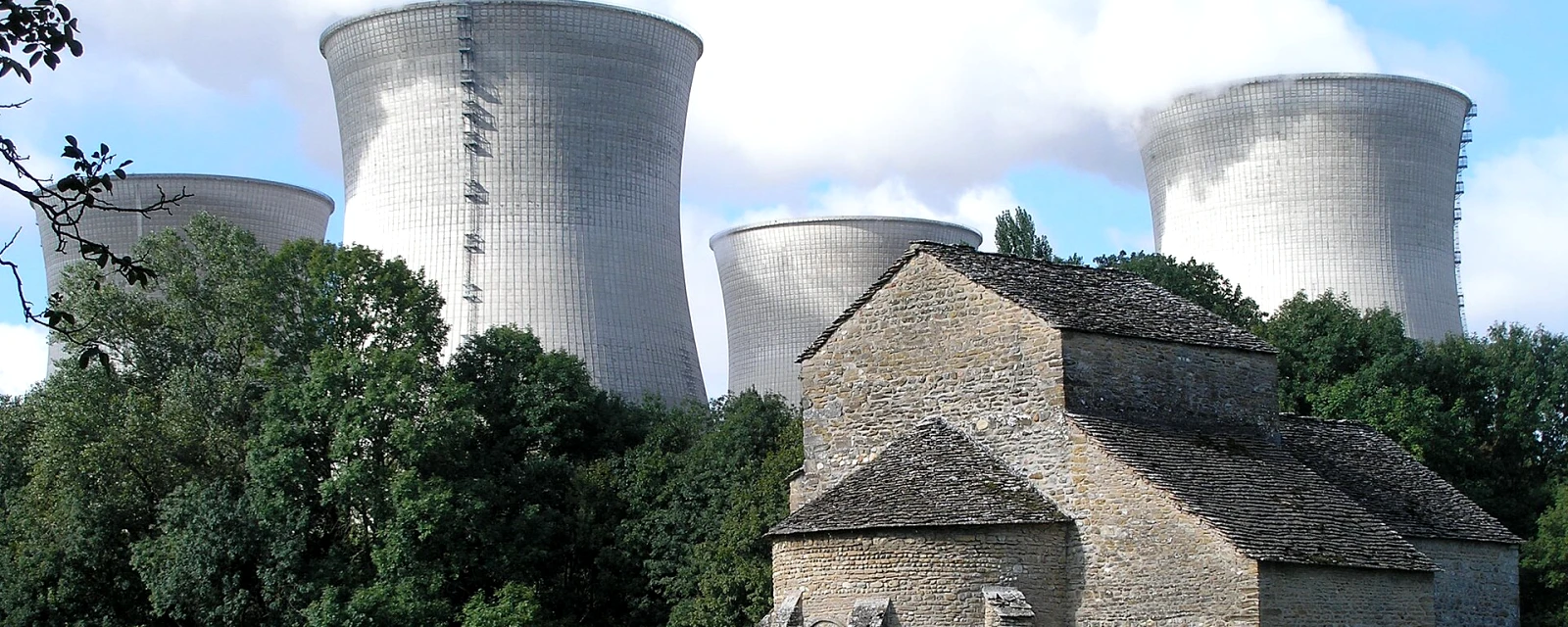 Vue de Saint-Vulbas, Ain