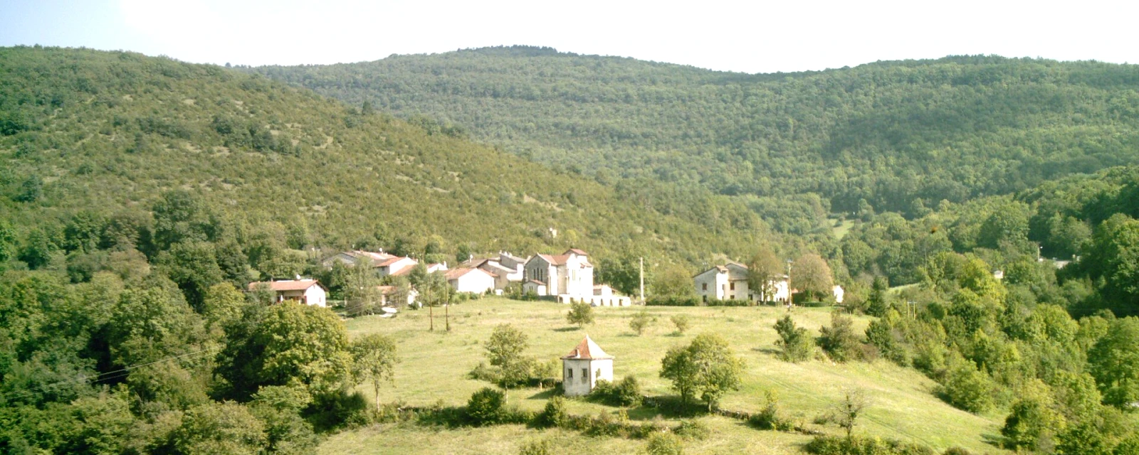 Vue de Serrières-sur-Ain, Ain