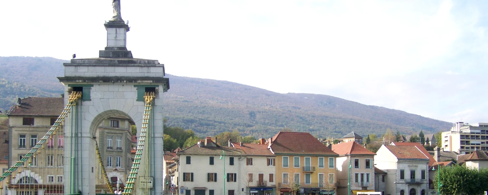 Vue de Seyssel, Ain