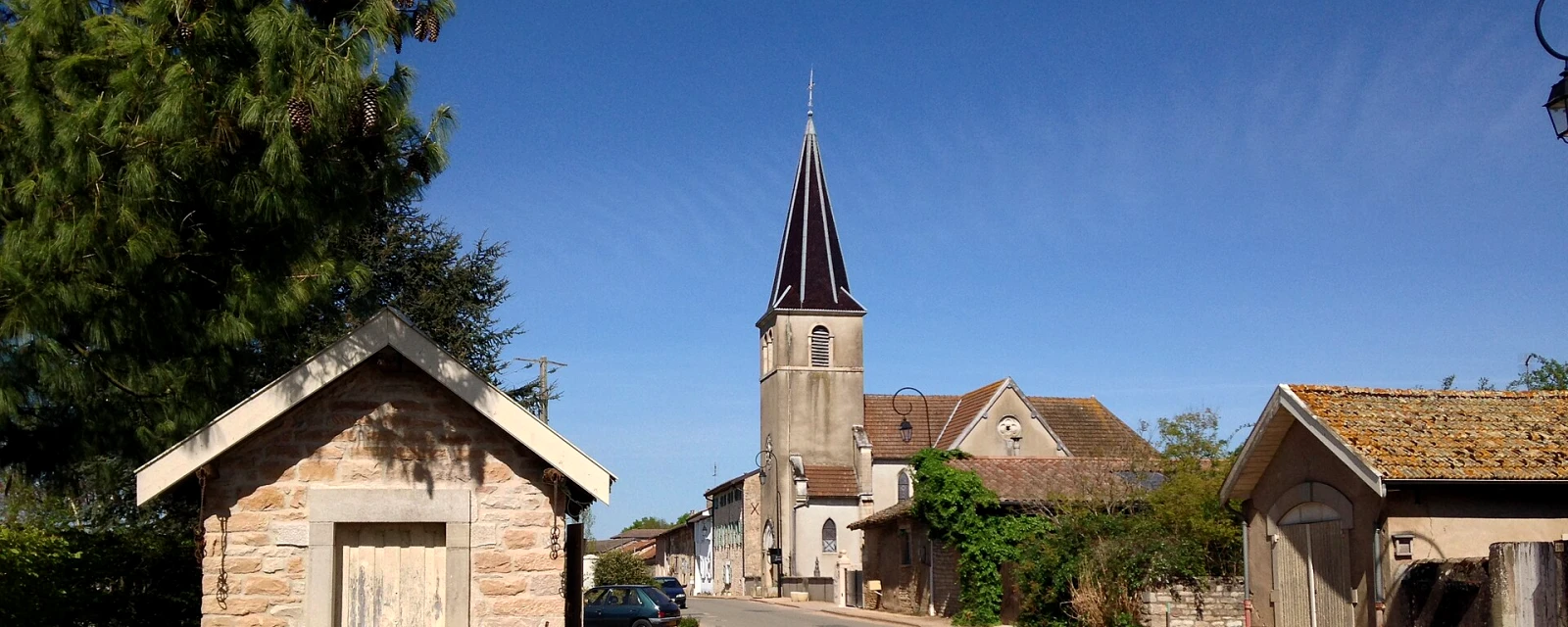 Vue de Vésines, Ain