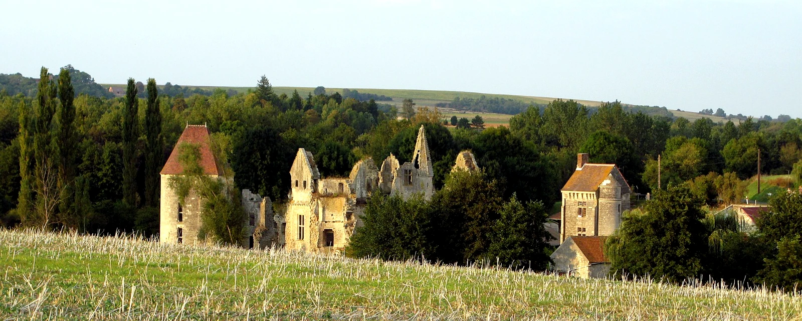 Vue de Armentières-sur-Ourcq, Aisne