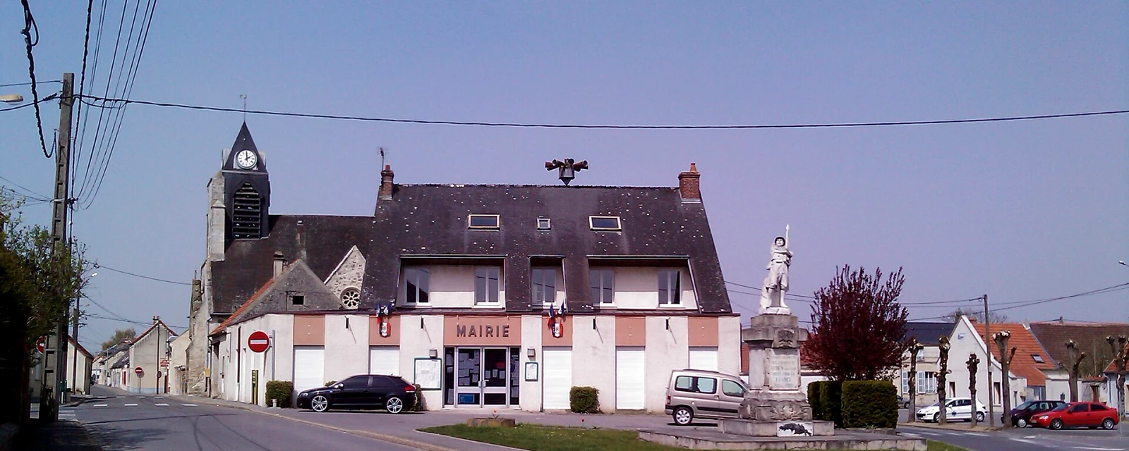 Vue de Athies-sous-Laon, Aisne
