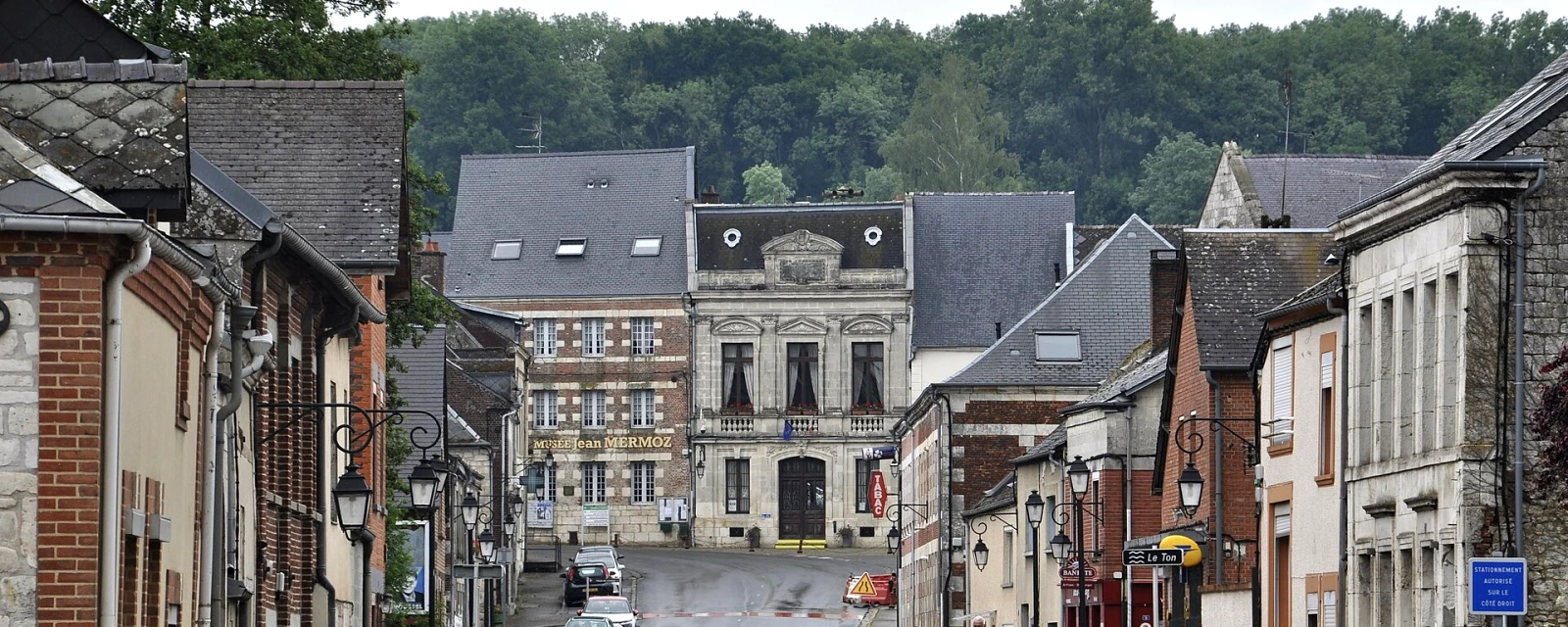 Vue de Aubenton, Aisne