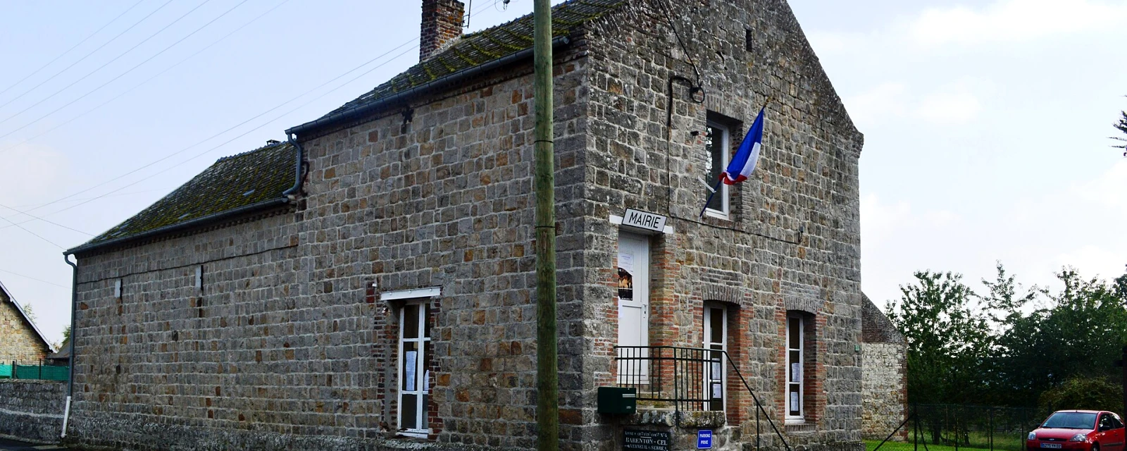 Vue de Barenton-Cel, Aisne