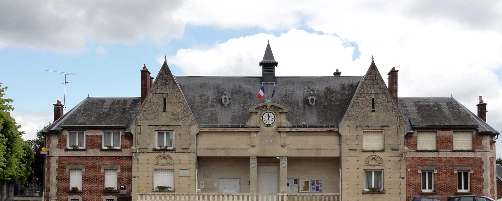 Vue de Barisis-aux-Bois, Aisne