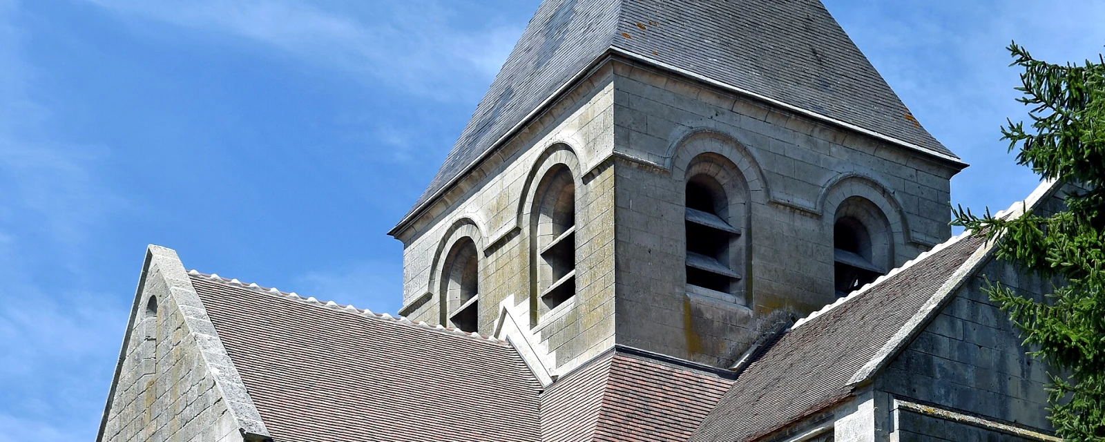 Vue de Bazoches-et-Saint-Thibaut, Aisne