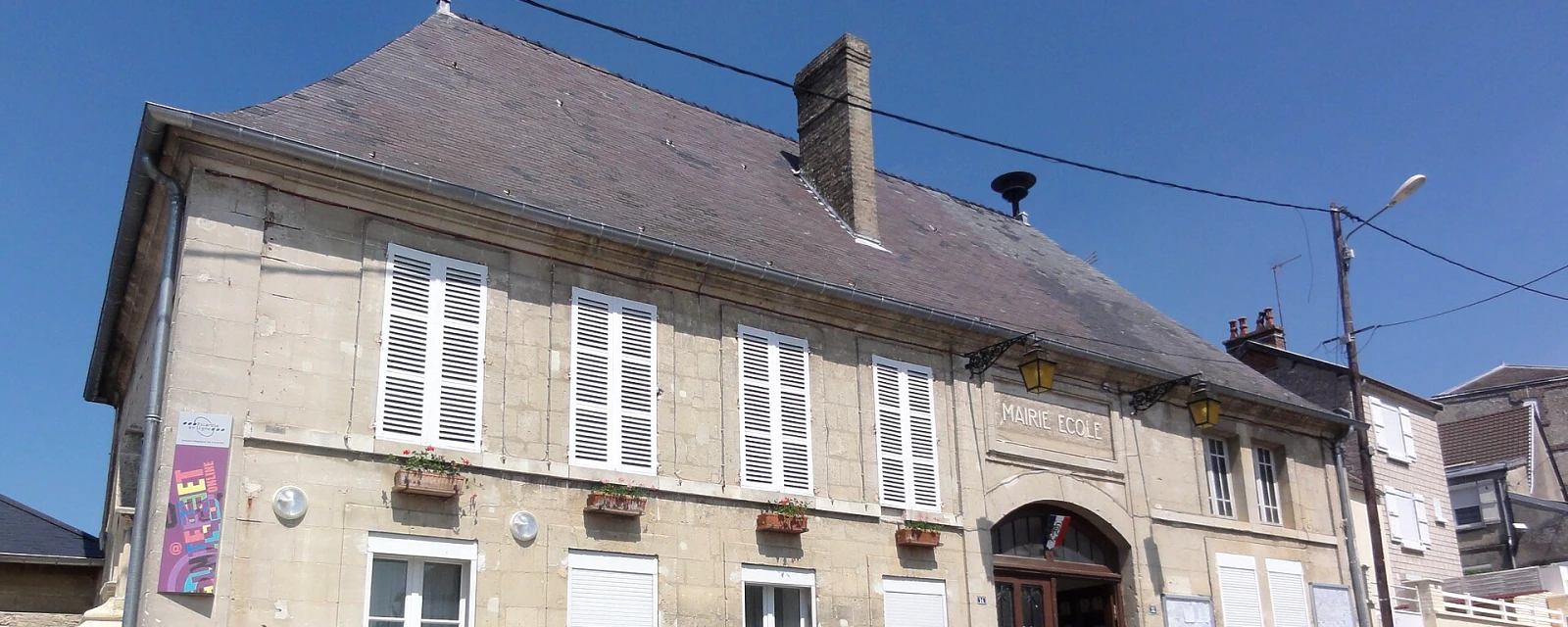 Vue de Beaurieux, Aisne
