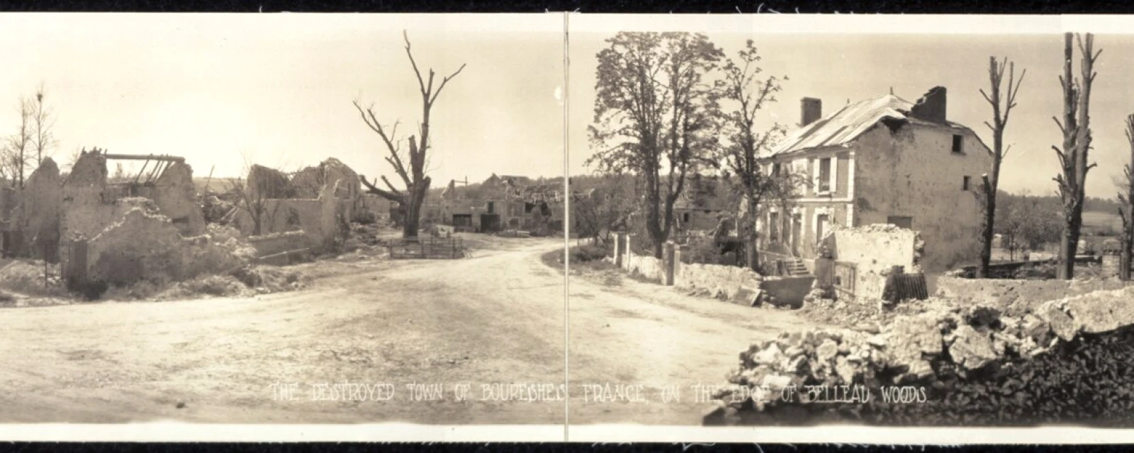 Vue de Bouresches, Aisne