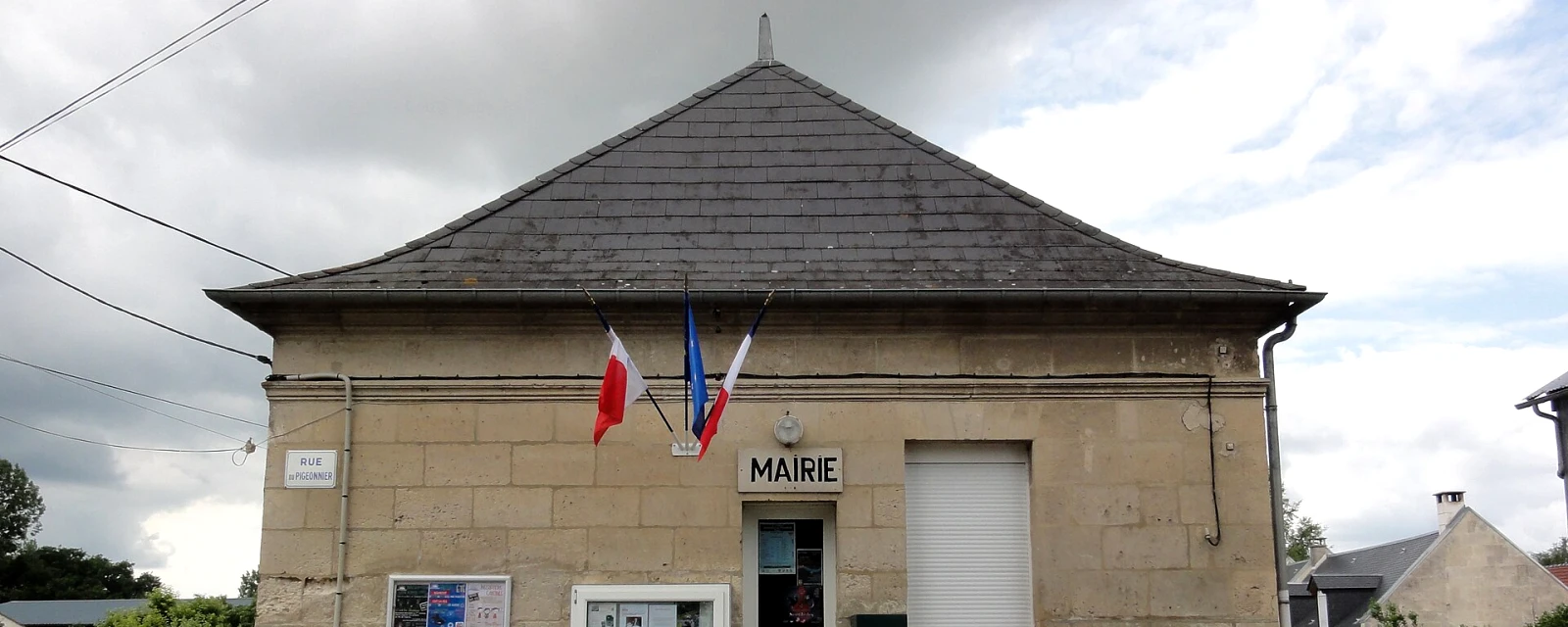 Vue de Bourguignon-sous-Coucy, Aisne